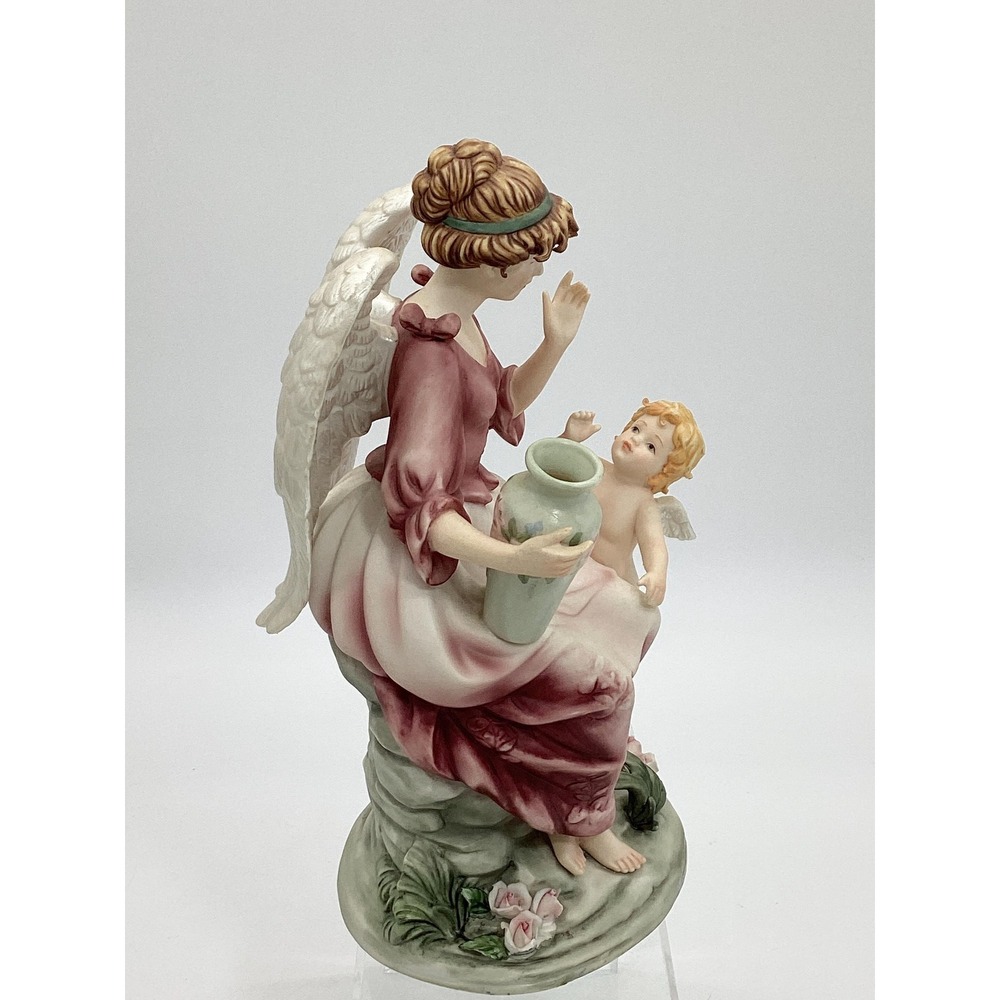 Grandeur Noel Porcelain Angel; Figurine Christmas & Holiday Decor (CAB-1014) - Picture 12 of 17